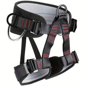 Climbing belts, Thicken Professional Half Body Safety Belt Climbing Gear for Tree Climbing, Rappelling and Other Outdoor Adventure Activities